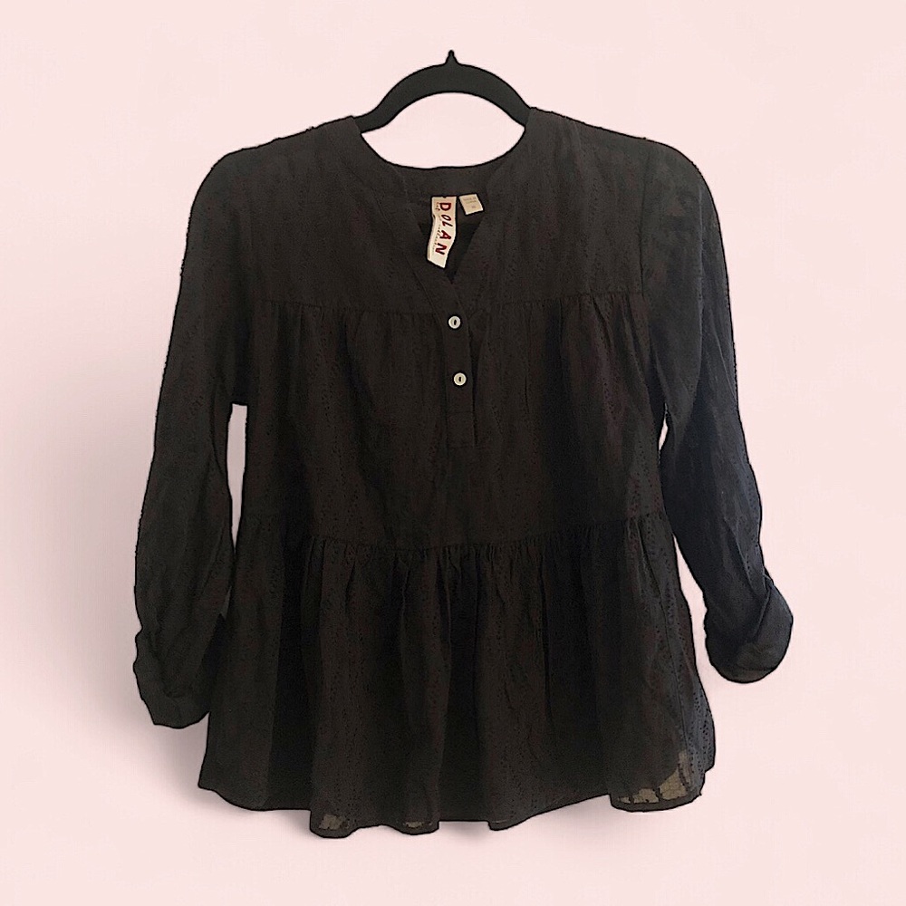 Anthropologie Dolan Peasant Popover Blouse